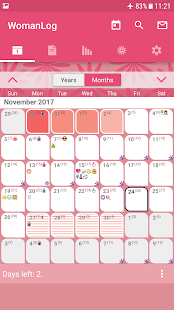 Download Free Download WomanLog Calendar apk